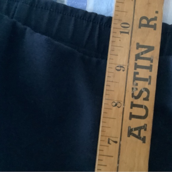 J. Jill Essential Cotton Stretch Pants Dark Navy Blue - Picture 8 of 9